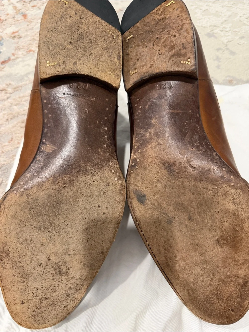 Men's Brown Leather Saints Crispin Boots